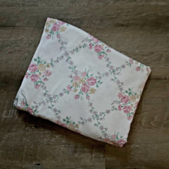 Vintage Twin size fitted Lady Pepperell Flannel sheet - Picture 5 of 5